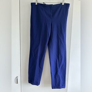 Jil Sander Blue Cobalt Trousers